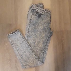J&C acid wash jeans